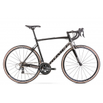 Cestný bicykel 28" Romet Huragan 4 sivo-čierny hliníkový L 53 